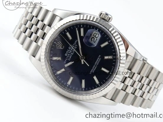 MiroTime 0419 Lightweight DateJust 36 126234 APF 1:1 Best Edition 904L Steel Blue Sitck Dial on SS Jubilee Bracelet VR 1582